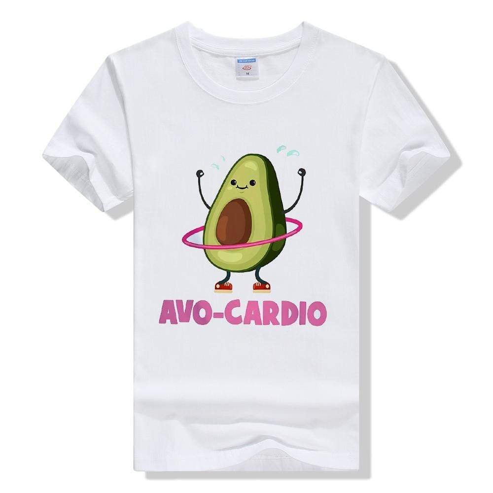 Fashion Women T-shirt Avocado Tshirt Casual Tops