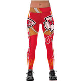 Kansas City Chiefs Digital printing Leggings Women NFL Fashion Pants