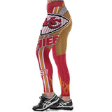 Kansas City Chiefs Digital printing Leggings Women NFL Fashion Pants