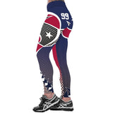 Houston Texans 3 D Digital printing Leggings Women Yoga Pants