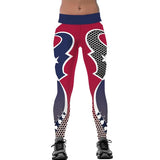 Houston Texans 3 D Digital printing Leggings Women Yoga Pants