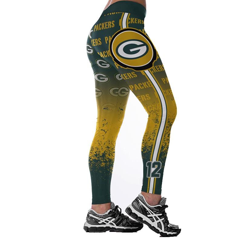 Green Bay Packers 3 D Print Leggings Women Fitness Leggings