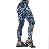 Dallas Cowboys Print NFL Leggings Women Fashion Yoga Pants